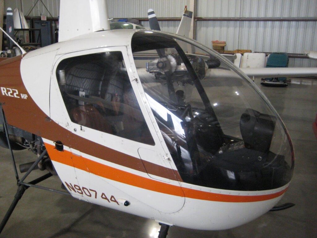 1982 Robinson R22 Beta HP Helicopter – USMS Sale – Risk Mondial ...